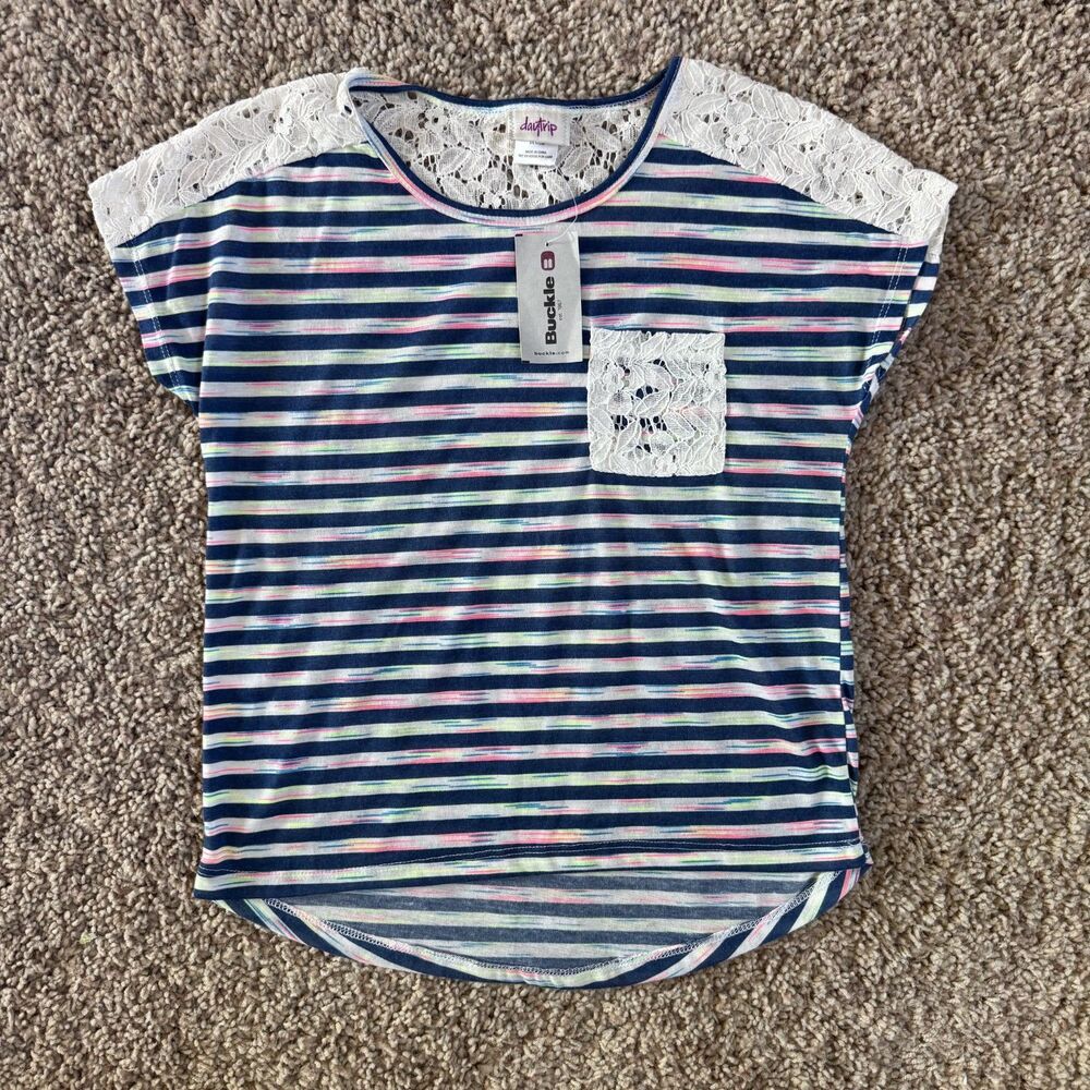 NWT daytrip girl size large shirt top t-shirt